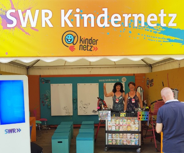 Kinderschminken-SWR3-Kindernetz-Festival-Funkhaus-Mainz