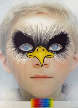 Schminkvorlagen-Kinderschminken-Beispielbild-Adler