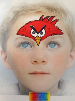 Schminkvorlagen-Kinderschminken-Beispielbild-Angry-Bird